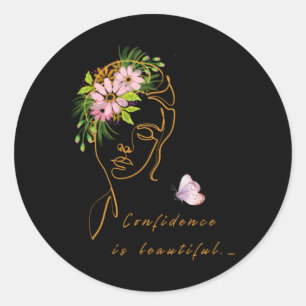Rond La Confiance Est Un Beau Sticker