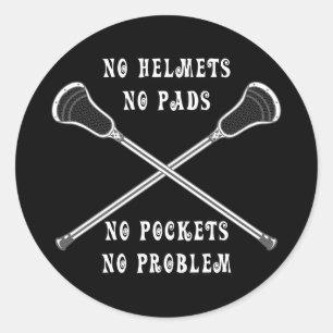 Rond Lacrosse Girls No Sticker