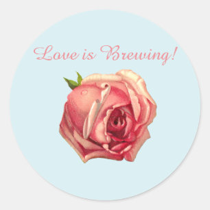Rond L'amour brasse : Sticker Fête des mariées Tea Part