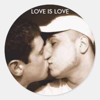 Rond L'Amour Est Un Sticker D'Amour
