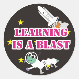 Rond L'apprentissage est un sticker