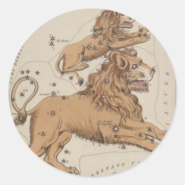 Rond Leo Sticker (Devant)