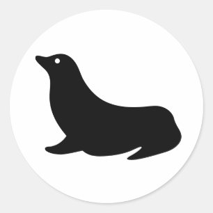 Rond Lion de mer - Sticker