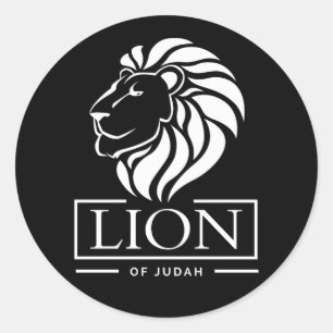 Rond Lion of Judah - Rastafara - Jah Rastafari Sticker