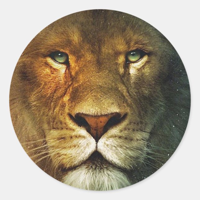 Rond Lion of Judah - Rastafara - Jah Rastafari Sticker (Devant)
