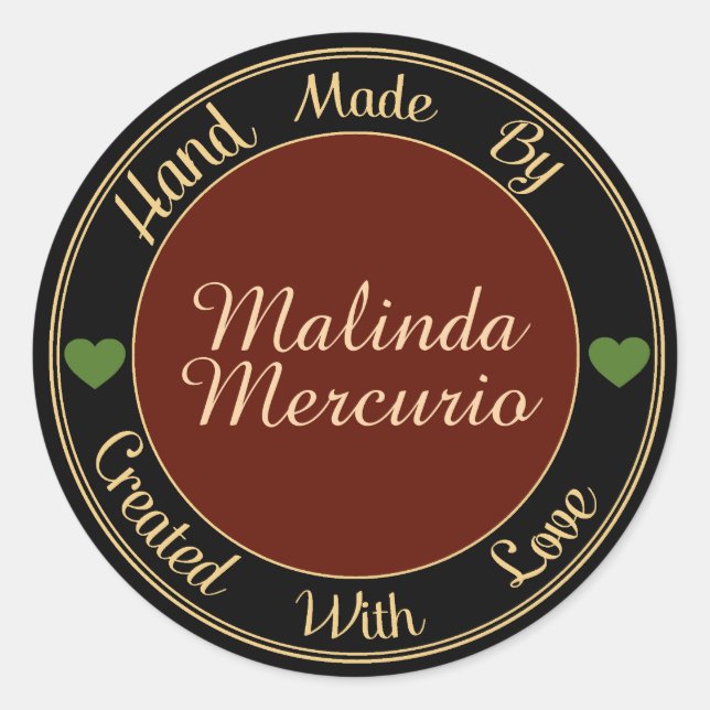 Rond Made By Sticker - SRF (Devant)