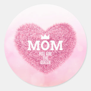 Rond Maman La Fête des Mères de la Reine Sticker