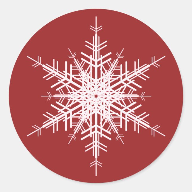 Rond Mariage en Sticker d'hiver (Devant)