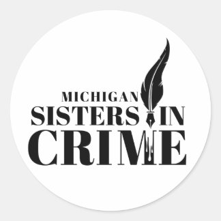 Rond MI Sisters in Crime Sticker