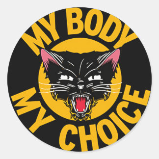 Rond Mon corps Mon Sticker Choice