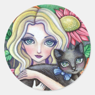 Rond Mon petit noir - Sticker