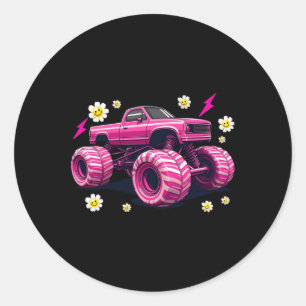 Rond Monstre Cady - Sticker Sympa Et Éffrayant