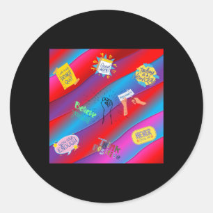 Rond Montage motivationnel - Sticker de puissance posit
