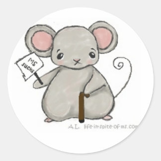 Rond MS MouSe - Sticker MS Sucks