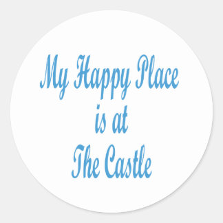 Rond My Happy Place is At the Castle sticker