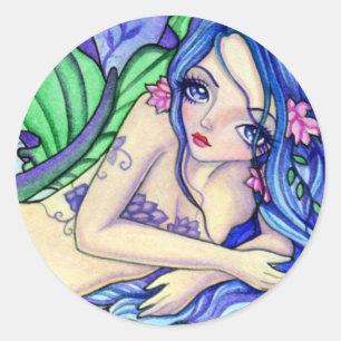 Rond * Ocean Flora * Sticker