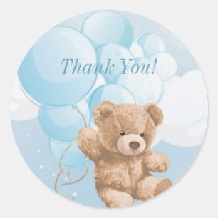 Rond On Peut Bearly Wait Sticker