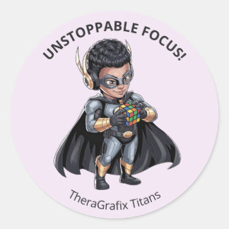 Rond Pediatric Therapy Superhero Reward Sticker