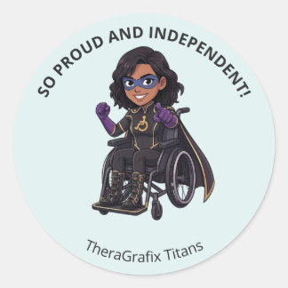 Rond Pediatric Therapy Superhero Reward Sticker