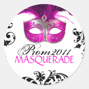 Rond Petit - Sticker Masquerade Classique