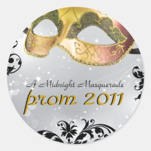 Rond Petit - Sticker Masquerade Classique