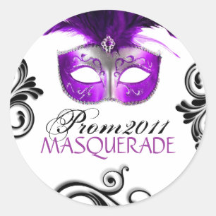 Rond Petit - Sticker Masquerade Classique