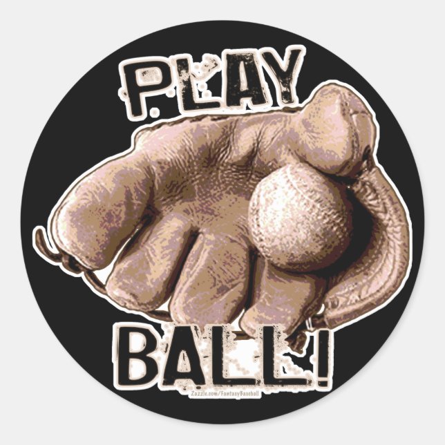 Rond Play Ball! Sticker Glove (Devant)