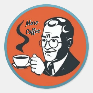 Rond Plus Sticker Café