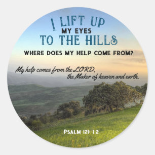 Rond Pour sa gloire - Sticker Psalm 121