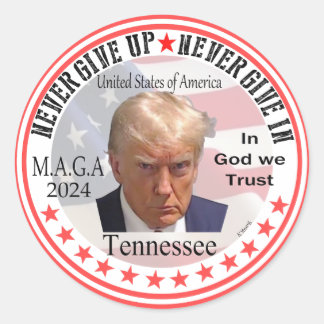 Rond Président Trump pour le Tennessee, Sticker