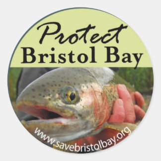 Rond Protéger Bristol Bay Sticker