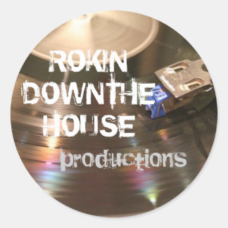 Rond RDHprod. Sticker en stylet