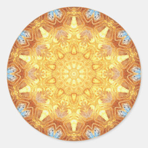 Rond Renouvellement Sticker Mandala