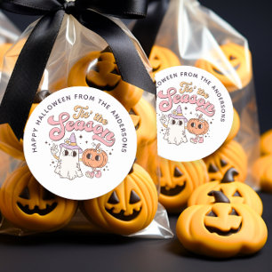 Rond Saison Halloween Super Sticker sac de traitement