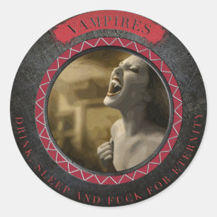 Rond Sceau de vampire - Sticker surnaturel