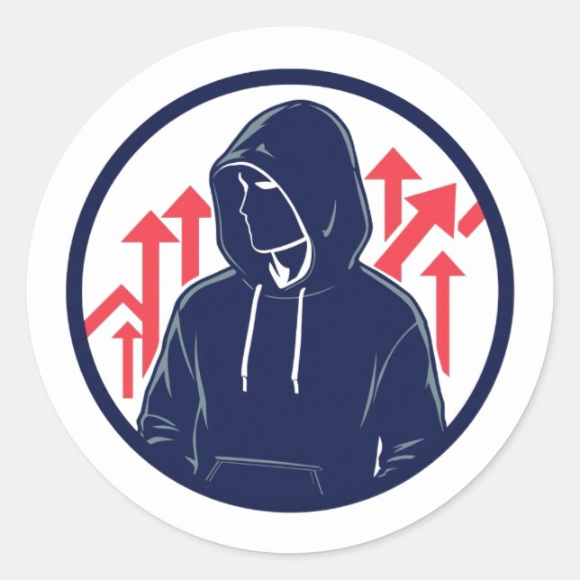 Rond Sharp Trading Edge Sticker (Devant)