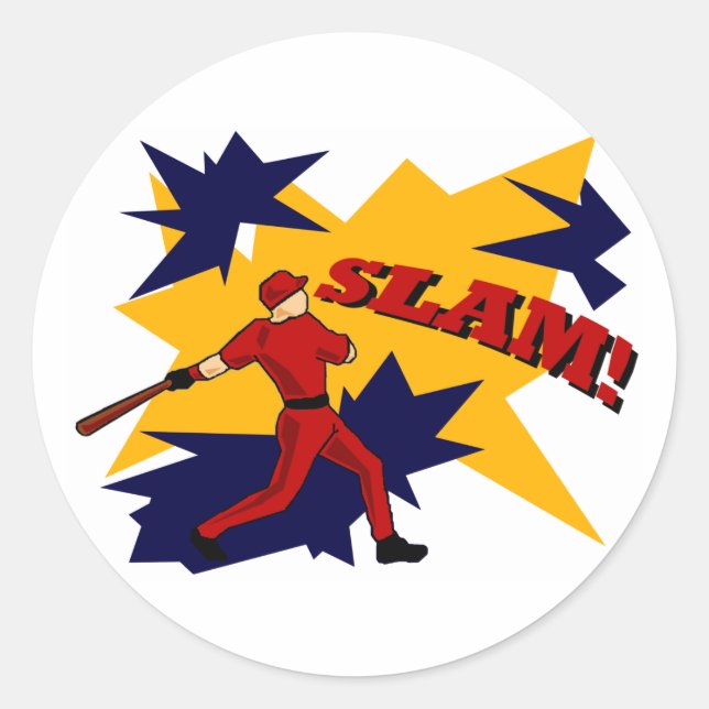 ROND SLAM ! BASEBALL STICKER (Devant)