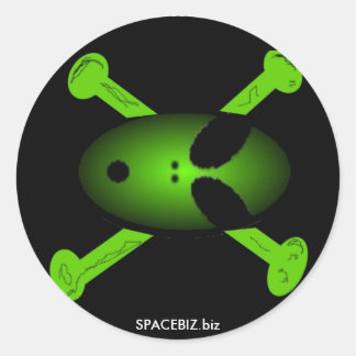 Rond SpaceBiz.biz Sticker xx08