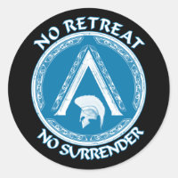 Spartan Guerrier et Sticker Symbole Lambda