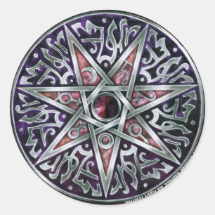Rond Star Of Fey Sticker Round