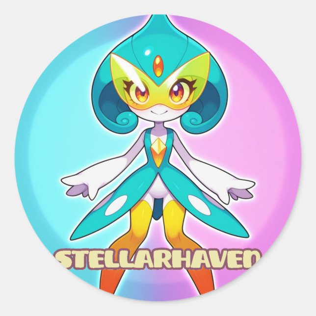 Rond StellarHaven - Sparkey Sticker 01 (Devant)