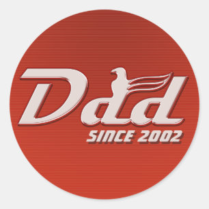 Rond Sticker #1 Papa