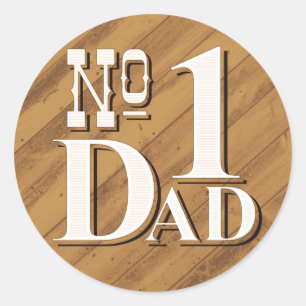 Rond Sticker #1 Papa