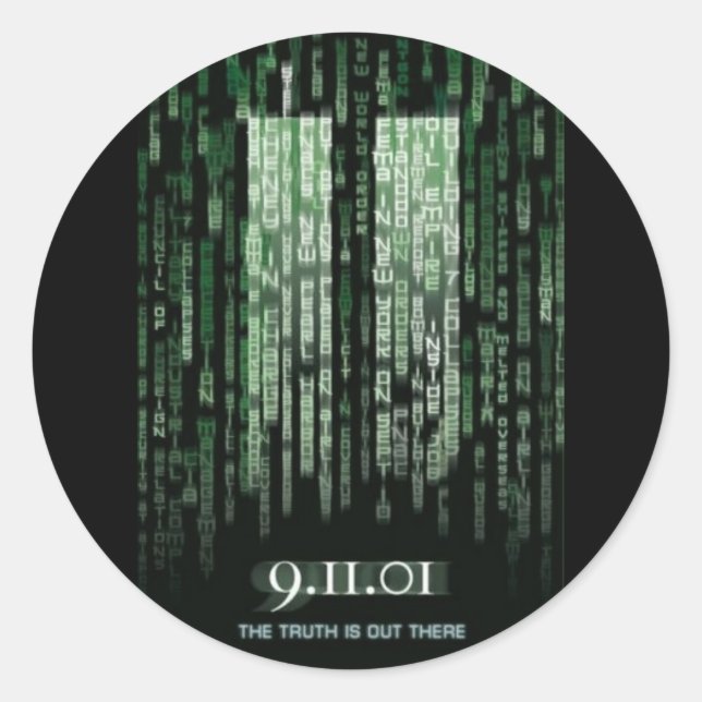 Rond Sticker 911 (Devant)