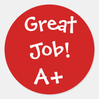 Rond Sticker A+