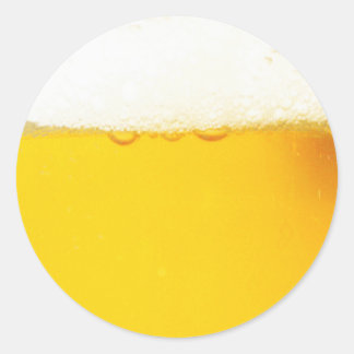 Rond Sticker à bière ronde