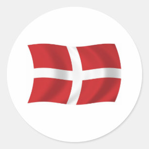 Rond Sticker à drapeau de l'Ordre militaire souverain d