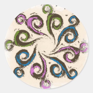 Rond Sticker à gros boule