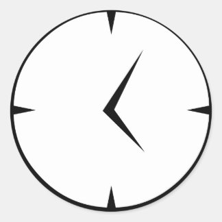 Rond Sticker à horloge Newskoo