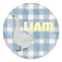 Sticker à oie sotte